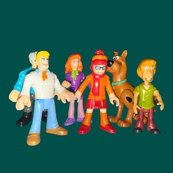 FP Imaginext Scooby-Doo Haunted Ghost Town, Transforming Mystery Machine Figures - Picture 4 of 16